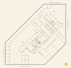 999 3rd Ave, Seattle, WA à louer Plan d’étage– Image 1 sur 1