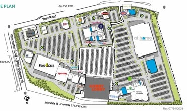 26471 Ynez Rd, Temecula, CA à louer Plan de site– Image 1 sur 1
