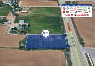Plus de détails pour 399 N Meridian Rd, Kuna, ID - Terrain à vendre