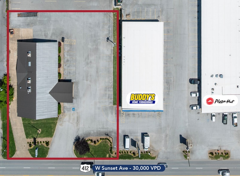 1860 W Sunset Ave, Springdale, AR à vendre - Photo de l’immeuble – Image 2 sur 9
