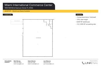 7950-7966 NW 14th St, Miami, FL à louer Plan de site– Image 1 sur 1