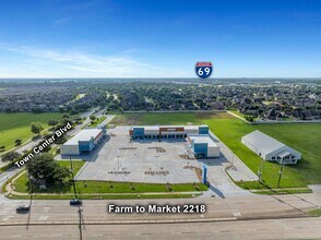 1821 BF Terry Blvd, Rosenberg, TX - VUE AÉRIENNE  vue de carte - Image1