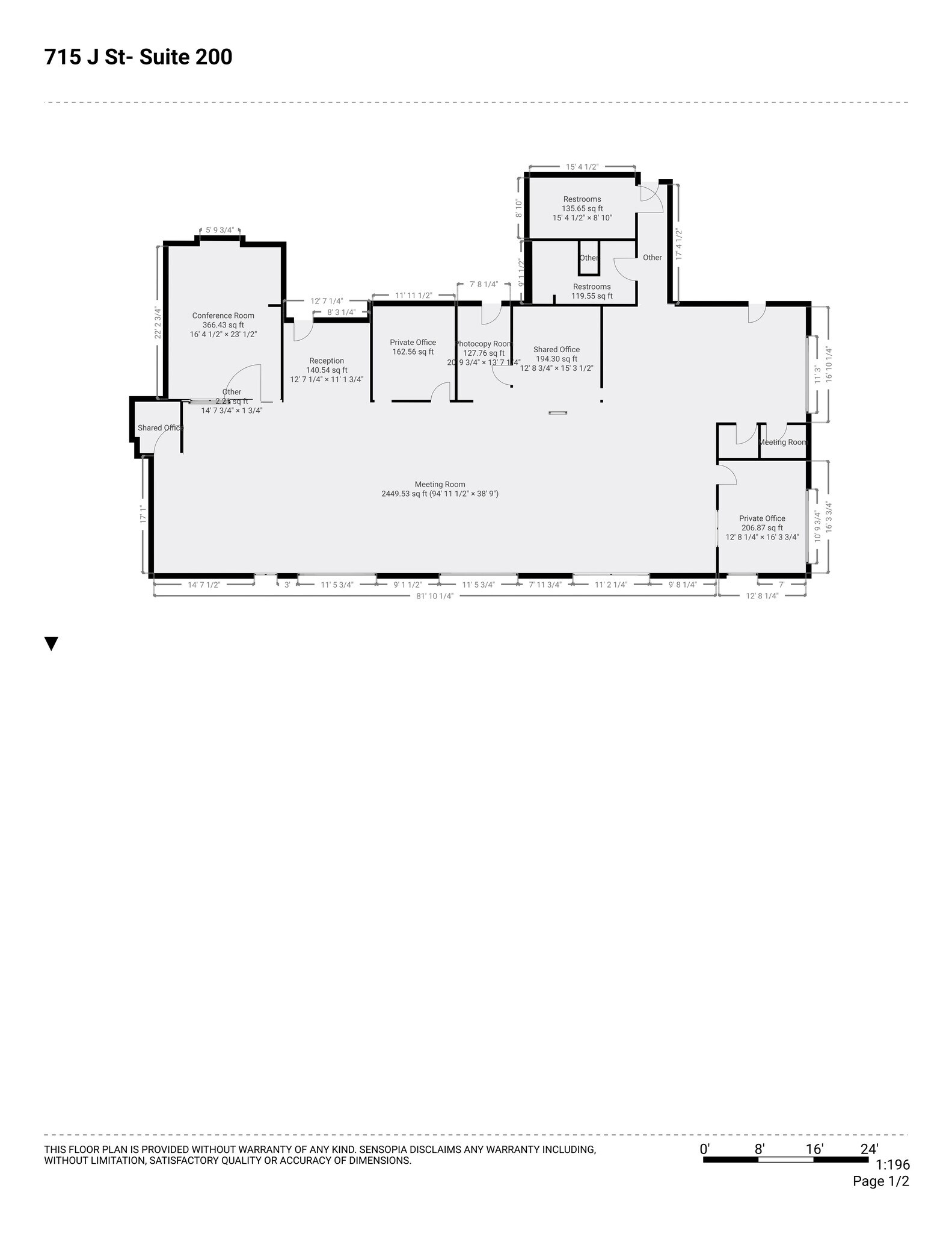 715 J St, San Diego, CA à louer Plan de site– Image 1 sur 21