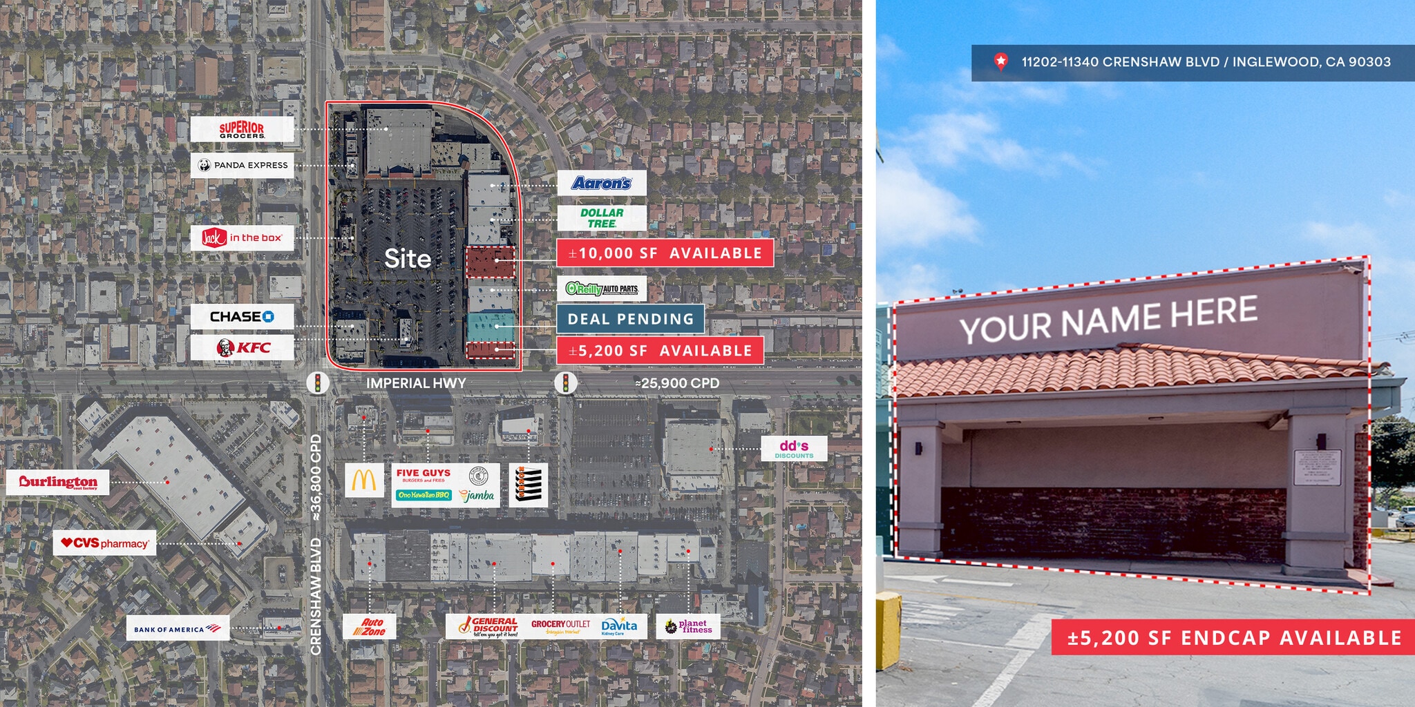 11202-11340 Crenshaw Blvd, Inglewood, CA à louer Photo intérieure– Image 1 sur 1