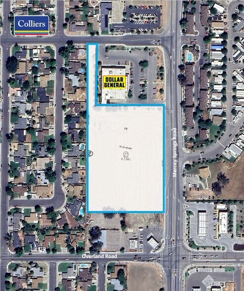 NWC Mercey-Springs Rd & Overland Rd, Los Banos, CA à vendre - Photo de l’immeuble – Image 2 sur 3