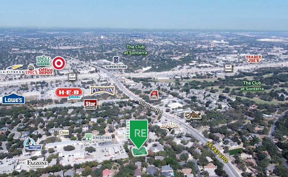 1126-1132 W Blanco Rd, San Antonio, TX à louer - Photo de l’immeuble – Image 3 sur 9
