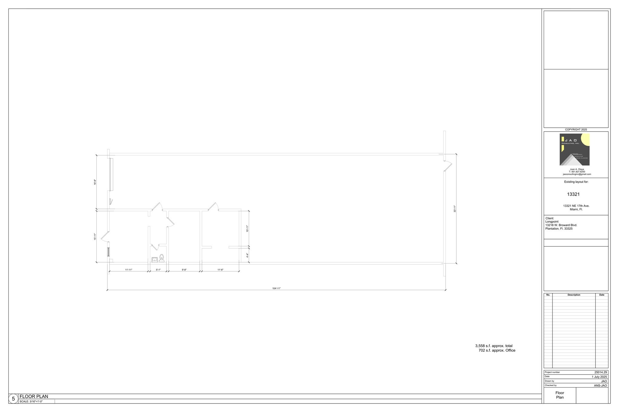 13251-13455 NE 17th Ave, Miami, FL à louer Plan de site– Image 1 sur 1