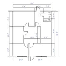 4867 Baxter Rd, Virginia Beach, VA à louer Plan d’étage– Image 1 sur 1