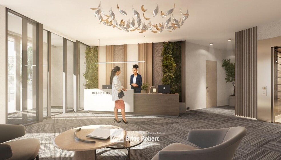 200 Cours Emile Zola, Villeurbanne à vendre - Hall d’entrée – Image 2 sur 3
