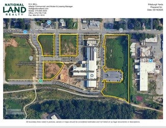5 Pads for Ground Lease on Amenity-Rich Site - Terrain