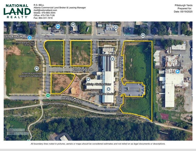 352 University Ave SW, Atlanta, GA à louer - Plan de site – Image 1 sur 50