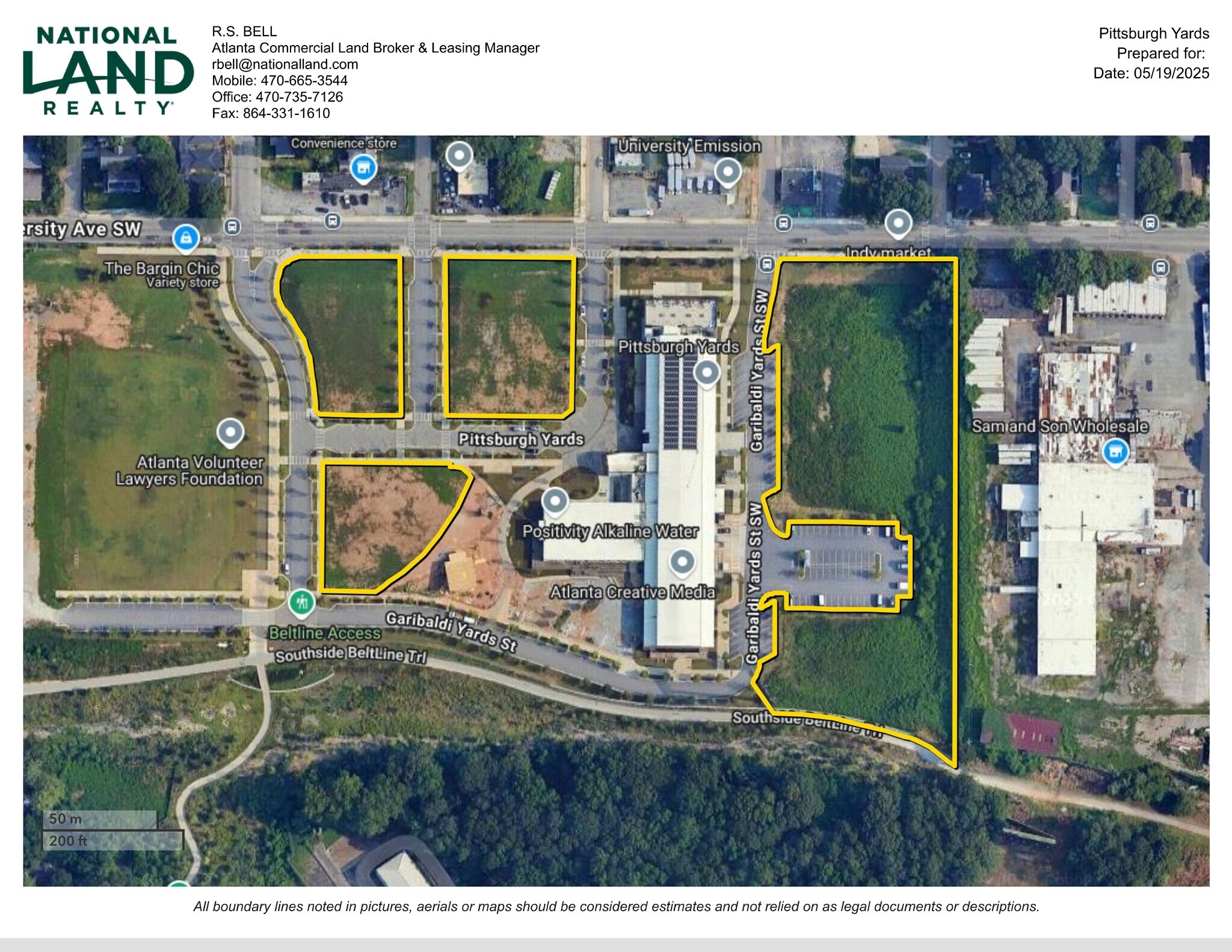 352 University Ave SW, Atlanta, GA à louer Plan de site– Image 1 sur 52