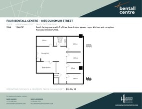 1055 Dunsmuir St, Vancouver, BC à louer Plan d’étage– Image 1 sur 1