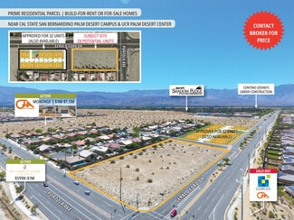 Plus de détails pour Portola Rd, Palm Desert, CA - Terrain à vendre