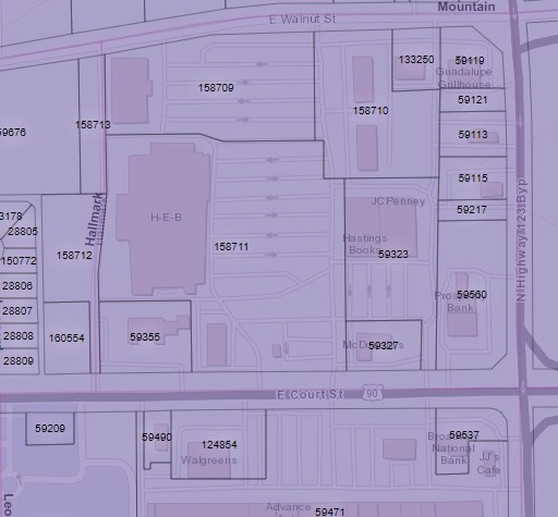 1419-1445 E Walnut St, Seguin, TX à louer - Plan cadastral – Image 2 sur 8