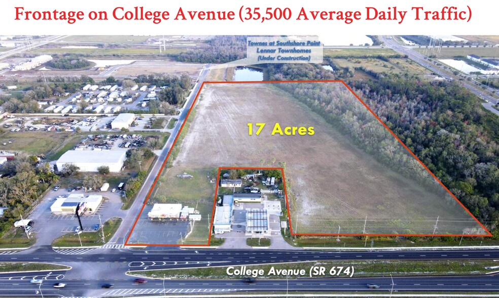 2702 E College Ave, Ruskin, FL à vendre - Photo de l’immeuble – Image 3 sur 3