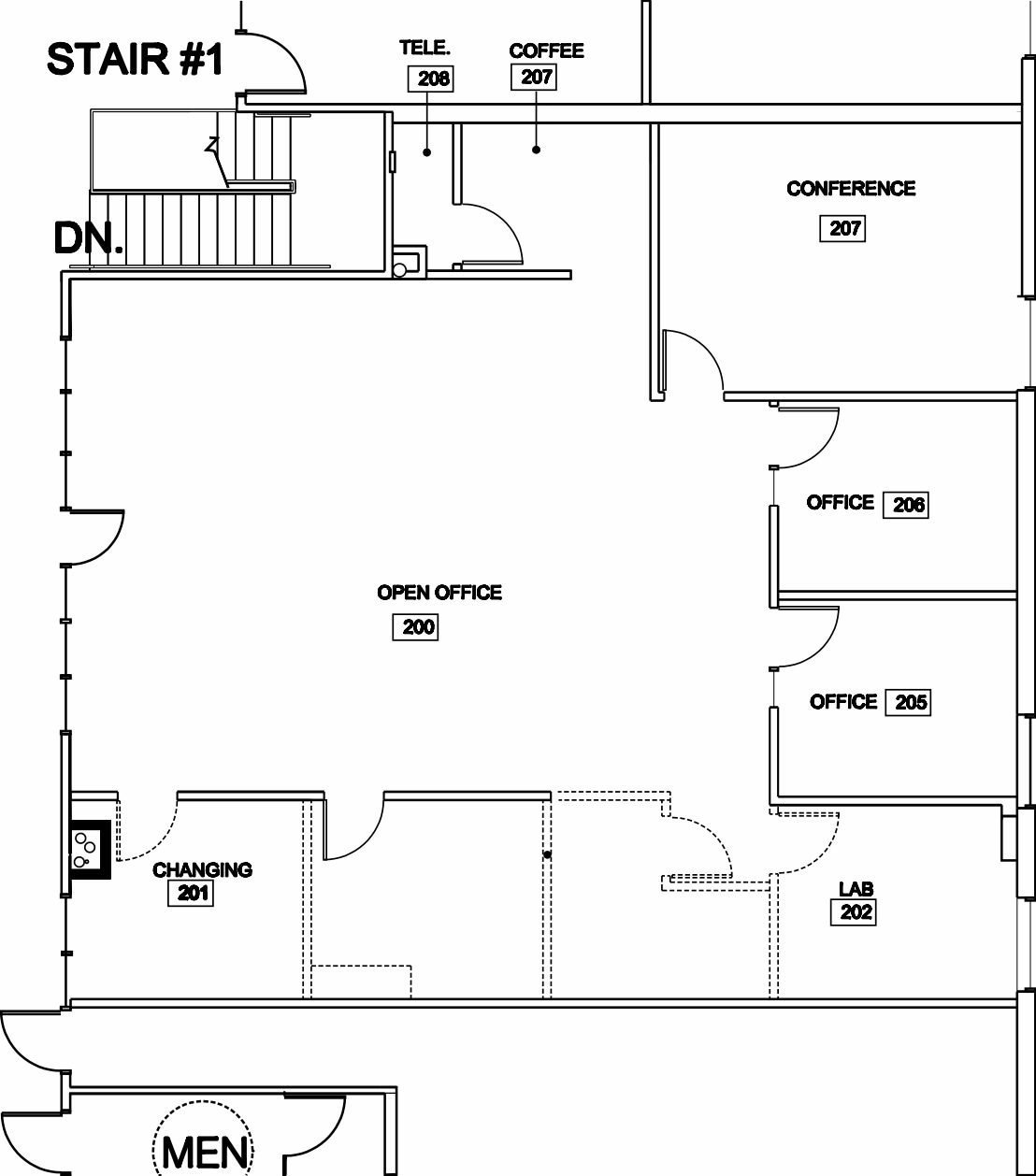 150 N Hill Dr, Brisbane, CA à louer Plan d’étage– Image 1 sur 1