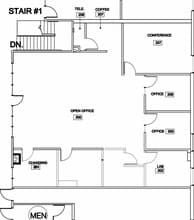 150 N Hill Dr, Brisbane, CA à louer Plan d’étage– Image 1 sur 1