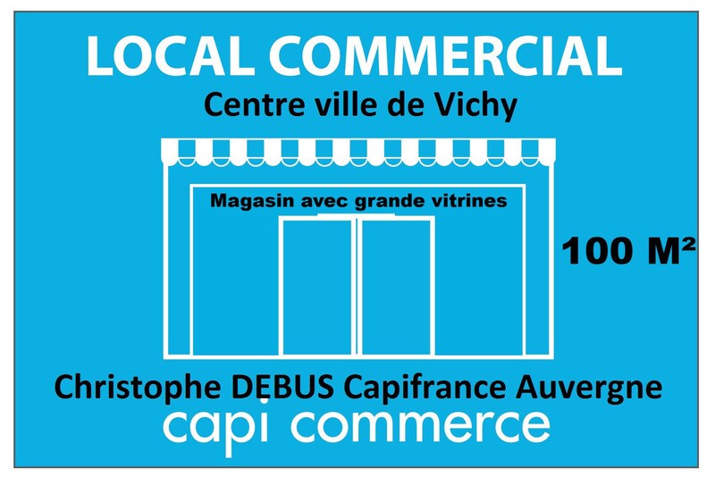 Local commercial dans Vichy à louer Photo de l’immeuble– Image 1 sur 2