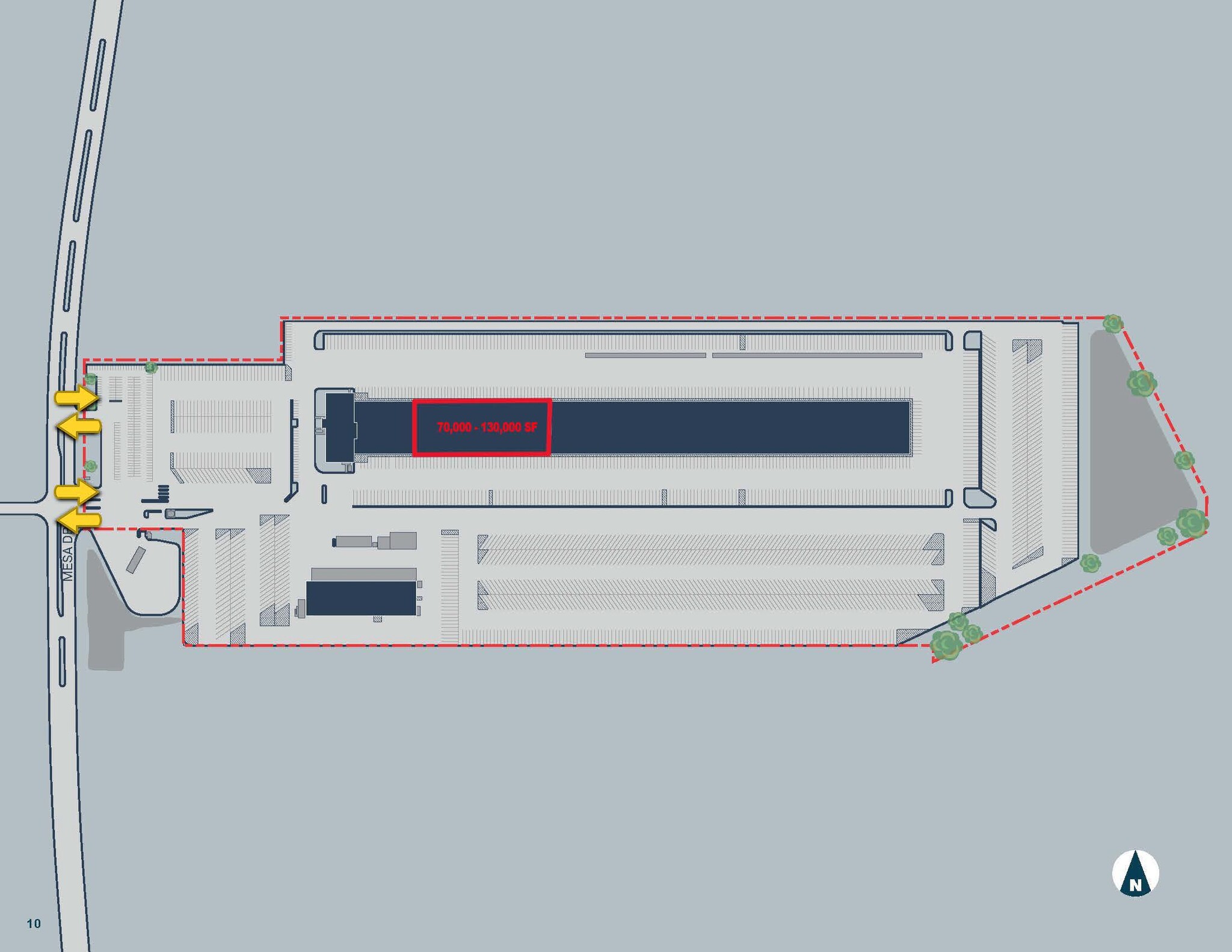 5800 Mesa Dr, Houston, TX à louer Plan de site– Image 1 sur 1