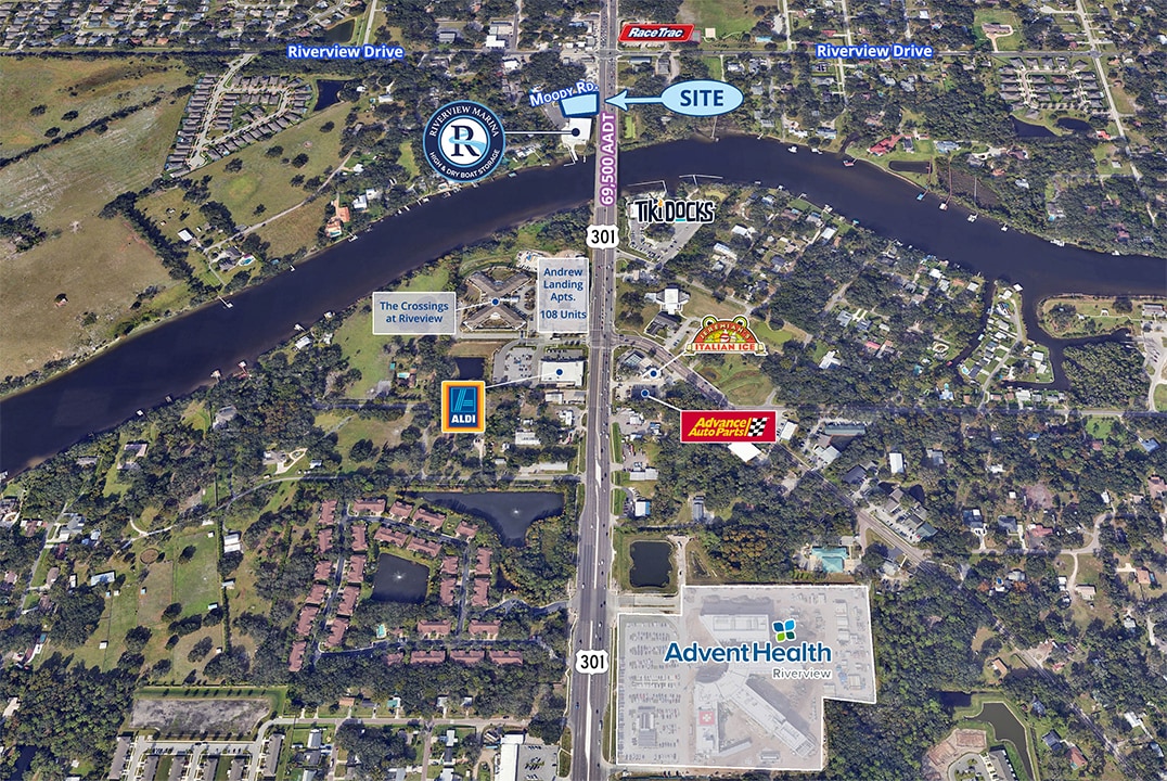 8203 US Highway 301 S, Riverview, FL à louer Aérien– Image 1 sur 1