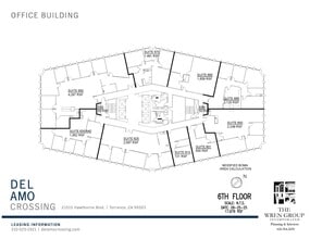 21515 Hawthorne Blvd, Torrance, CA à louer Plan d’étage– Image 2 sur 2