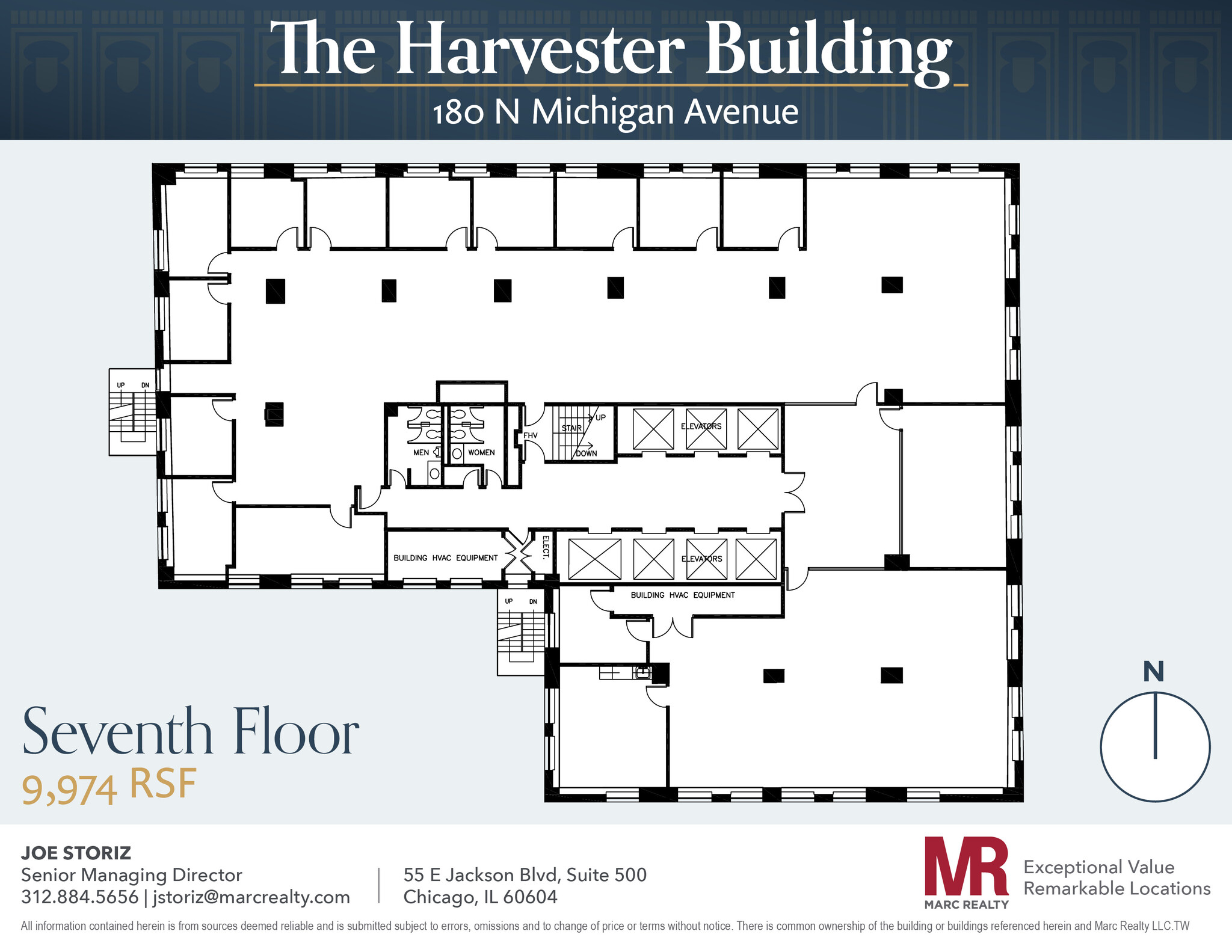 180 N Michigan Ave, Chicago, IL à louer Plan d’étage– Image 1 sur 13