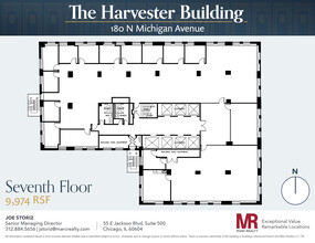 180 N Michigan Ave, Chicago, IL à louer Plan d’étage– Image 1 sur 13