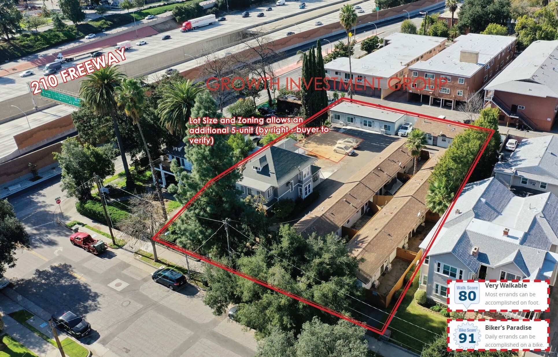 15 units (10+5)- 405 and 411 N Euclid portefeuille de 2 biens à vendre sur LoopNet.fr Photo principale– Image 1 sur 76