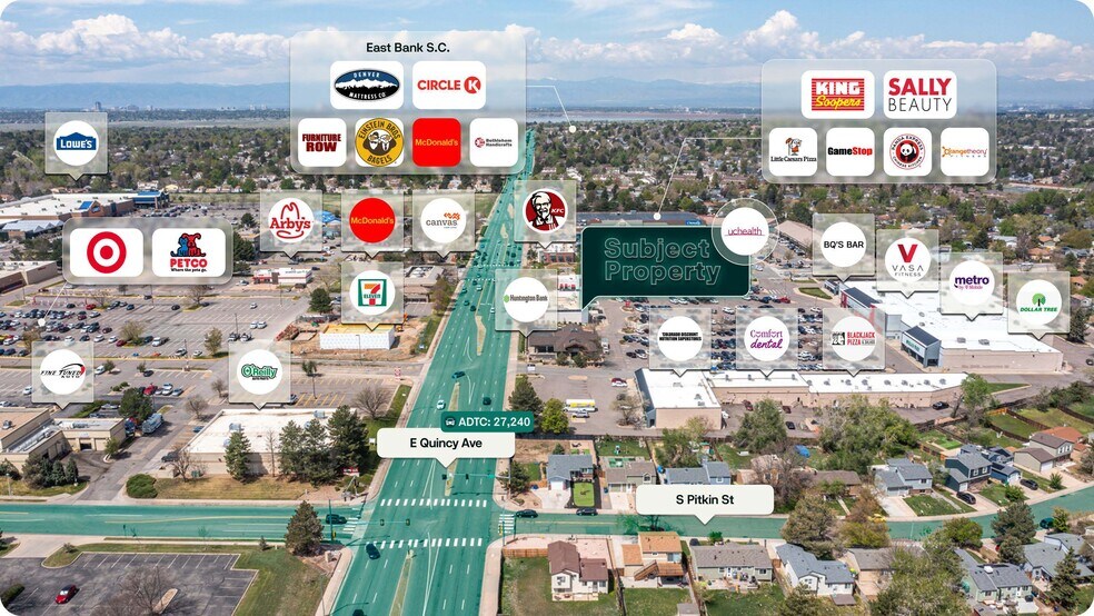 16951 E Quincy Ave, Aurora, CO à vendre - Aérien – Image 3 sur 3