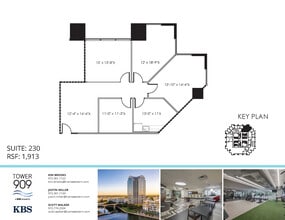 909 Lake Carolyn Pky, Irving, TX à louer Plan d’étage– Image 1 sur 1