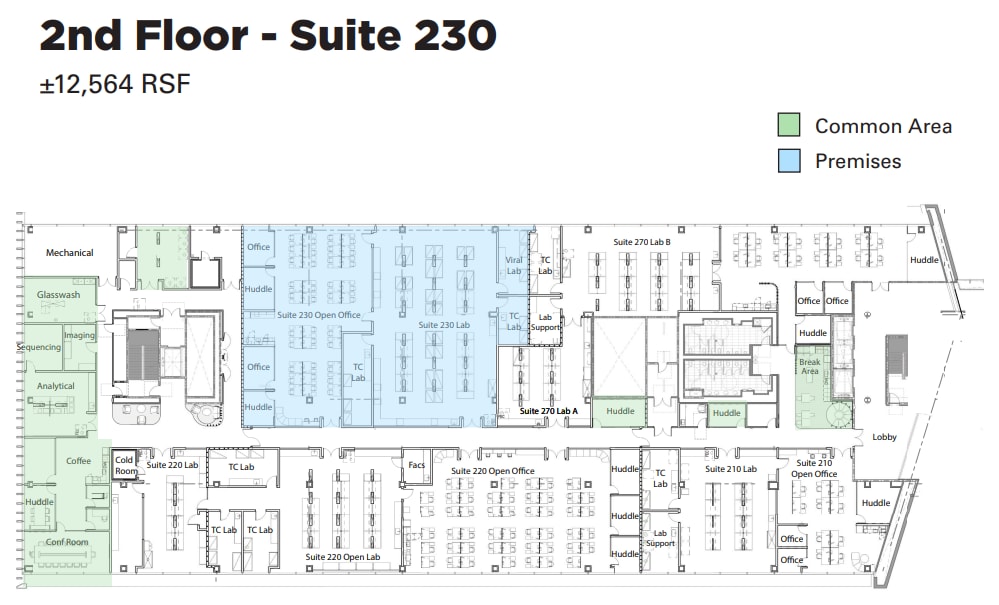 201 Haskins Way, South San Francisco, CA à louer Plan d’étage– Image 1 sur 1