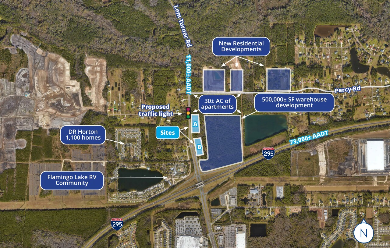 12457 Lem Turner Rd, Jacksonville, FL à vendre Photo de l’immeuble– Image 1 sur 5