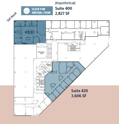 1900 Campus Commons Dr, Reston, VA à louer Plan d’étage– Image 1 sur 1