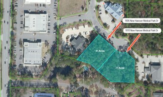 Plus de détails pour 1810 New Hanover Medical Park Dr, Wilmington, NC - Terrain à vendre
