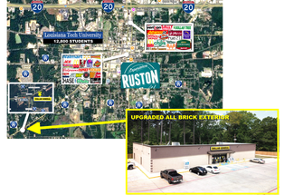 Plus de détails pour 2801 W California Ave, Ruston, LA - Local commercial à vendre