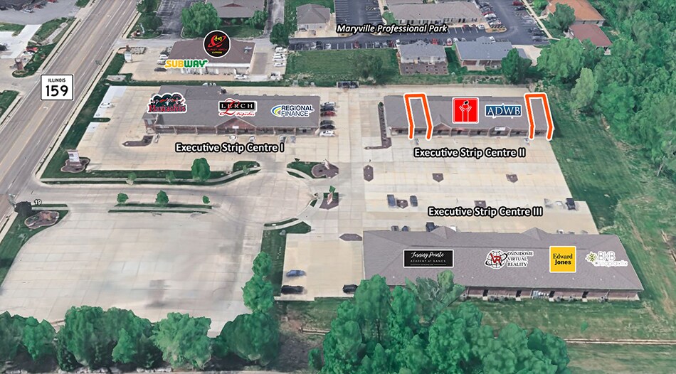 2918-2922 N Center St, Maryville, IL à louer - Photo de l’immeuble – Image 1 sur 5