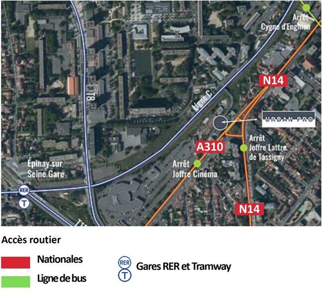 Local d’activités dans Épinay-sur-Seine à louer - Photo de l’immeuble – Image 3 sur 4