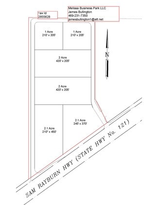 Plus de détails pour 3930 Sam Rayburn Highway, Melissa, TX - Terrain à vendre