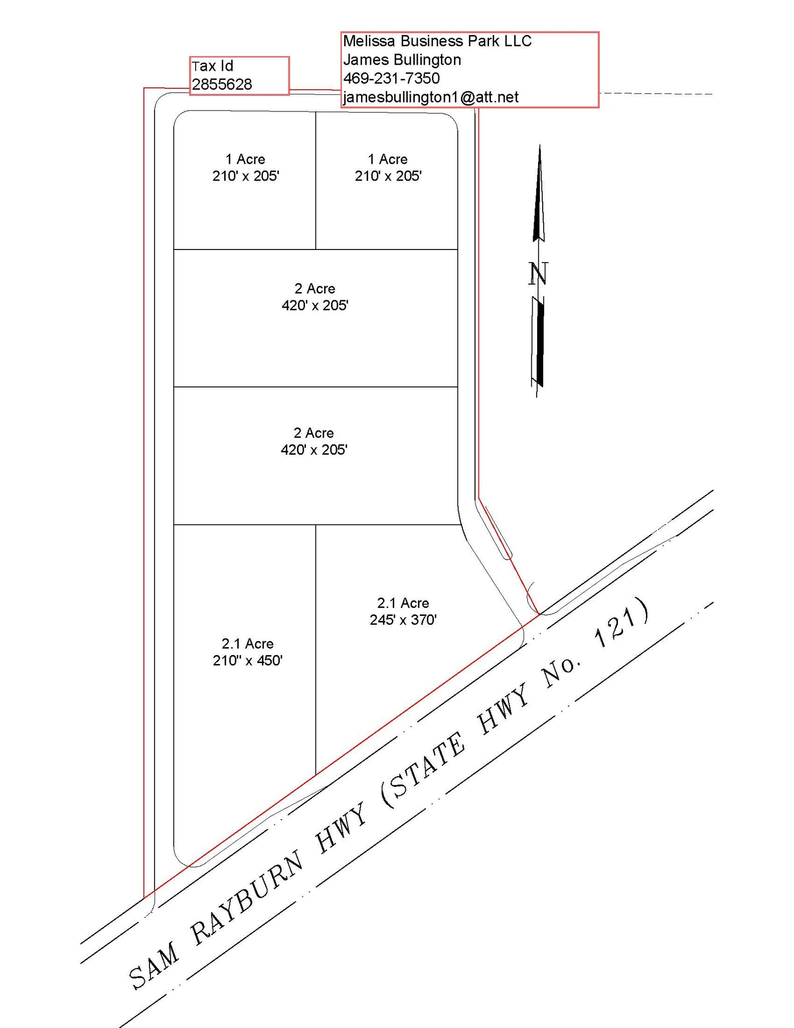 3930 Sam Rayburn Highway, Melissa, TX à vendre Plan cadastral– Image 1 sur 3