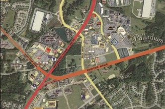 5870 Samet Dr, High Point, NC - VUE AÉRIENNE vue de carte