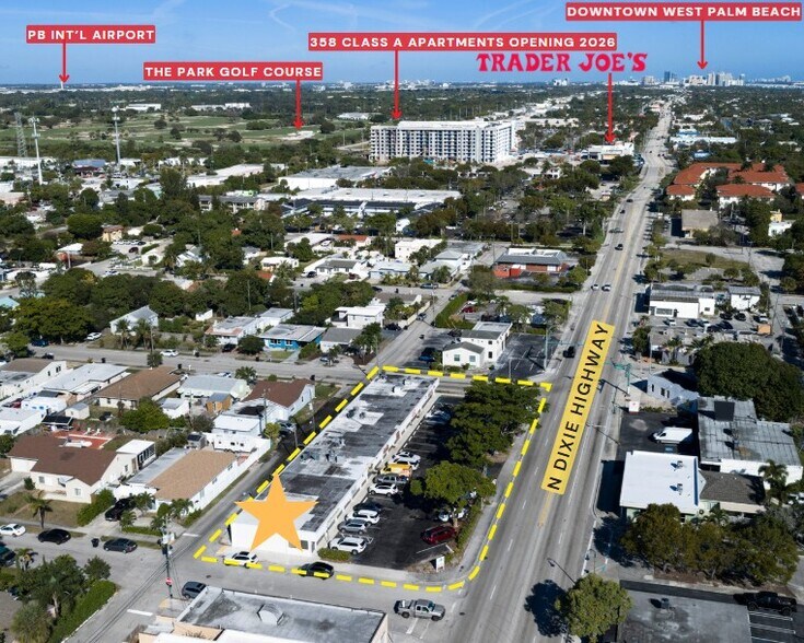 2101-2109 N Dixie Hwy, Lake Worth, FL à louer - Photo de l’immeuble – Image 1 sur 6