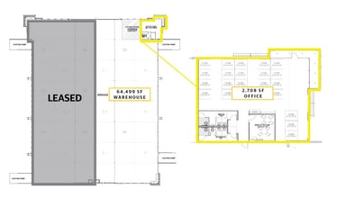 5150 Greens Rd, Houston, TX à louer Plan d’étage– Image 2 sur 4