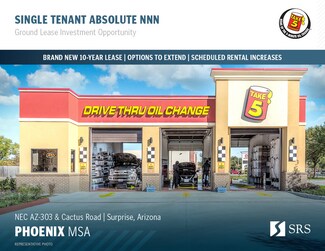 Plus de détails pour 16540 W Cactus Rd, Surprise, AZ - Local commercial à vendre