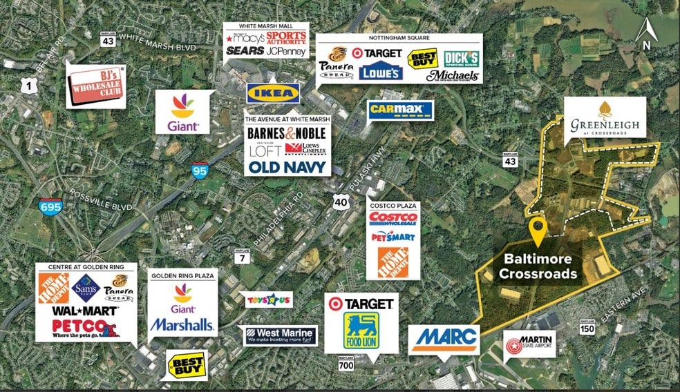 1330 Innovation St, Middle River, MD à louer - Aérien – Image 2 sur 8