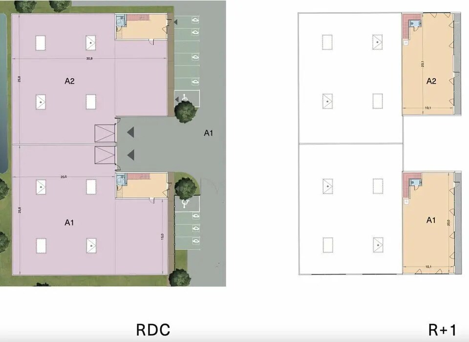 Local d'activités dans Montmagny à vendre Plan d’étage– Image 1 sur 6
