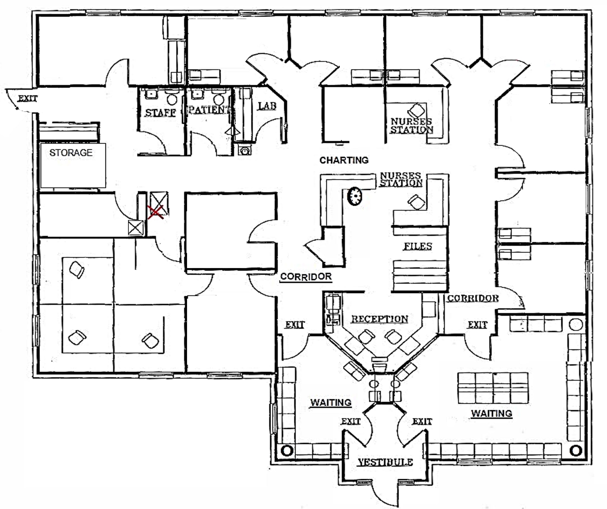 1659 W 2nd St, Xenia, OH à louer Plan d’étage– Image 1 sur 1