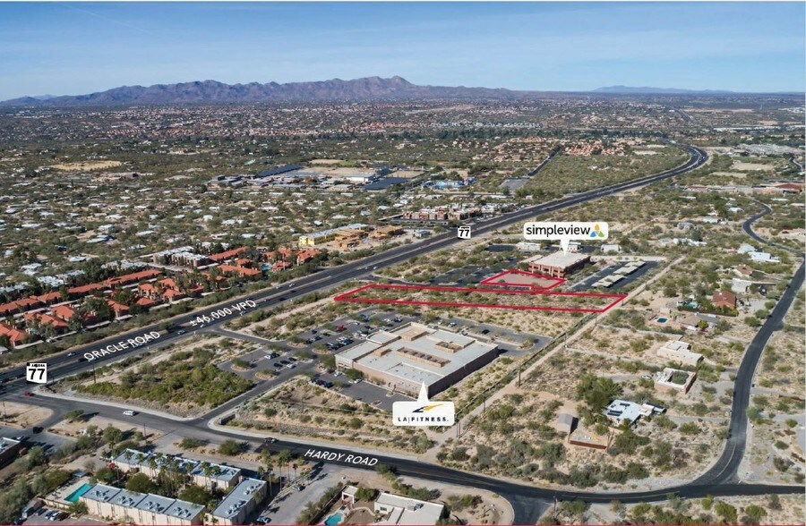 8900-8930 N Oracle Rd, Oro Valley, AZ à louer - Aérien – Image 2 sur 4