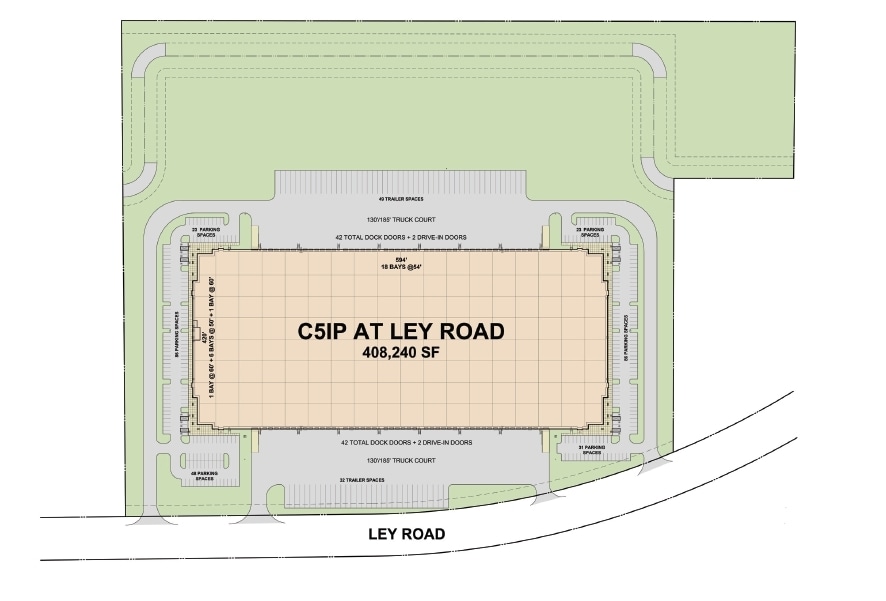 9255 Ley Rd, Houston, TX à louer Plan de site– Image 1 sur 1