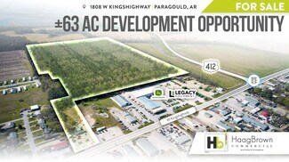 Plus de détails pour 1808 E Kingshighway, Paragould, AR - Terrain à vendre